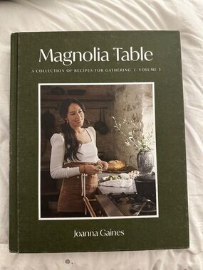Magnolia Table Volume 3 Cookbook - Olive Green Cover by Magnolia